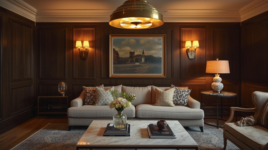 Layered Light: How to Create a Warm, Old-Money Living Room