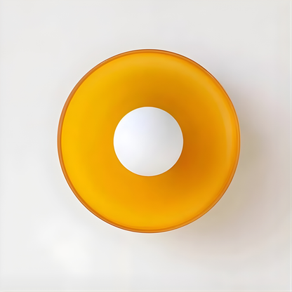 Aalto Olive Glass Ceiling Light