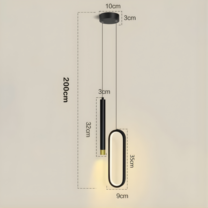 Luno Modern LED Pendant Light