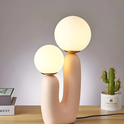 Forma Dual Glass Table Lamp
