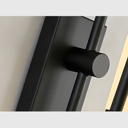 Aurea Noir Black & Gold LED Wall Lamp