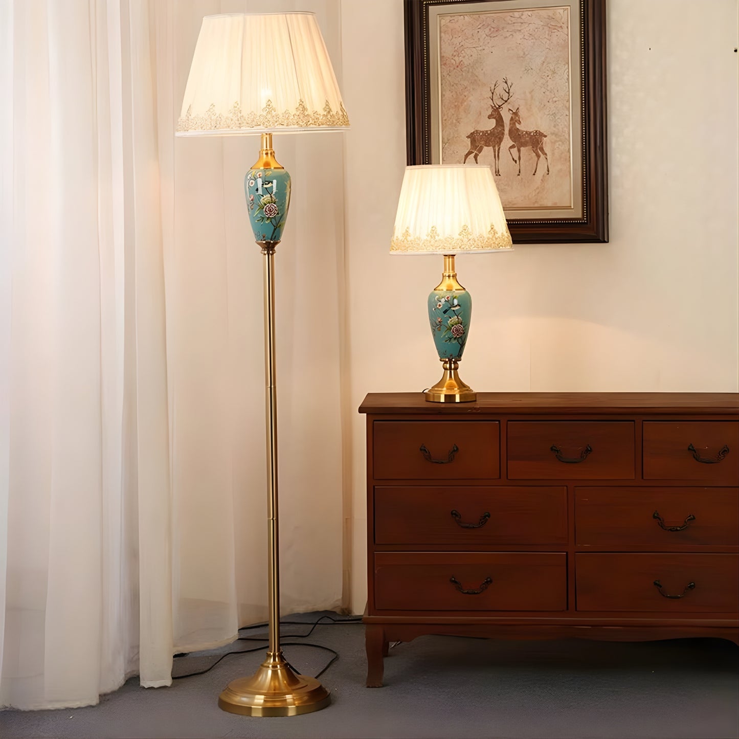 Aurora European Ceramic Table Lamp