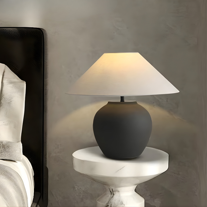 Luna Wabi-Sabi Ceramic Table Lamp