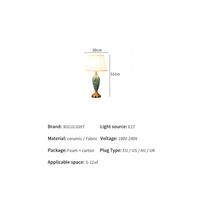 Aurora European Ceramic Table Lamp