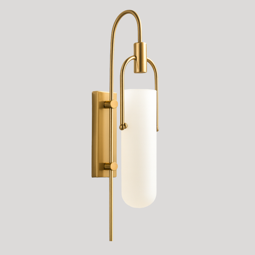 Aurea Noir Black & Gold LED Wall Lamp