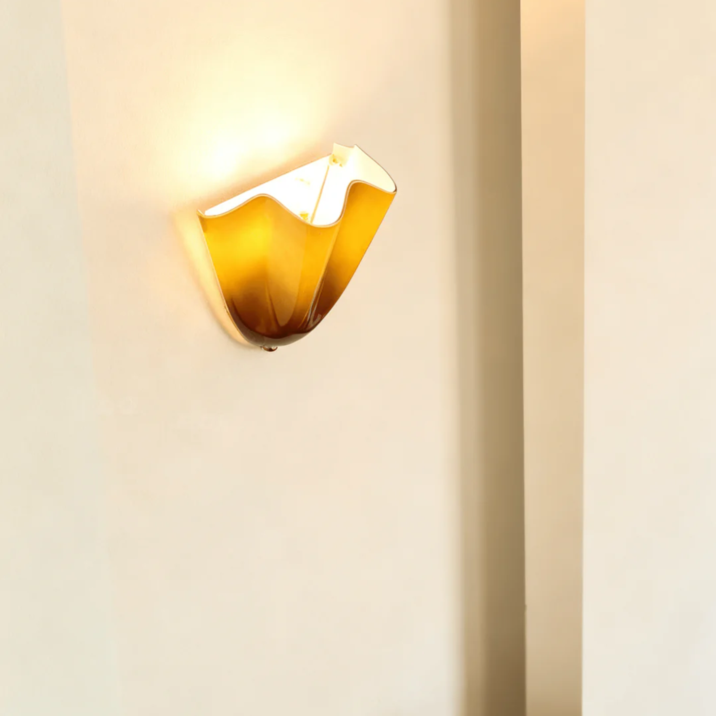 French Retro Glass Wall Light
