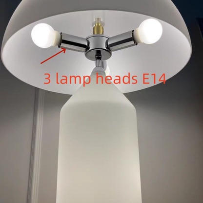 Art Deco Brass Mushroom Table Lamp