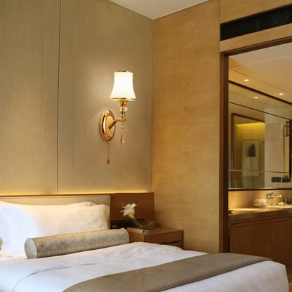 Nordic Elegance Wall Lamp with Glass Shade