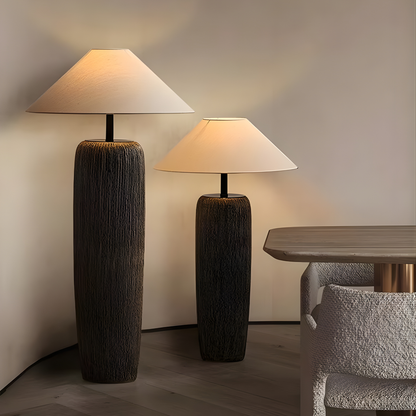 Zen Ceramic Floor Lamp Wabi-Sabi