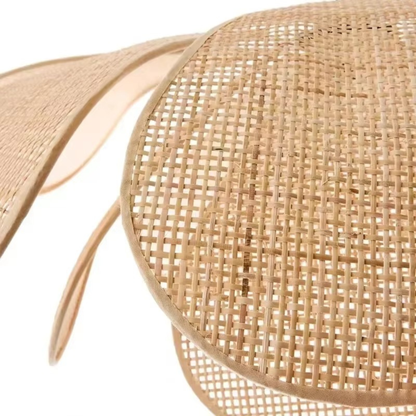 Flora Rattan Petal Pendant Light