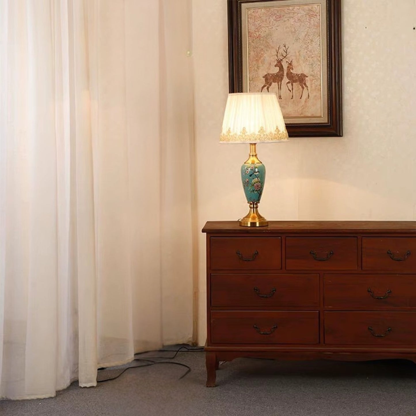 Aurora European Ceramic Table Lamp