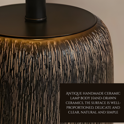 Zen Ceramic Floor Lamp Wabi-Sabi