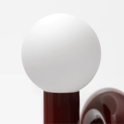 Nordic Glass Globe Sculptural Table Lamp