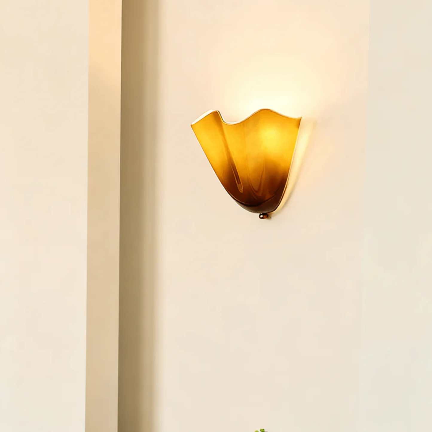 French Retro Glass Wall Light