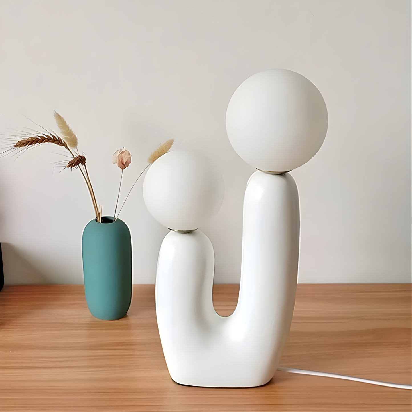 Forma Dual Glass Table Lamp