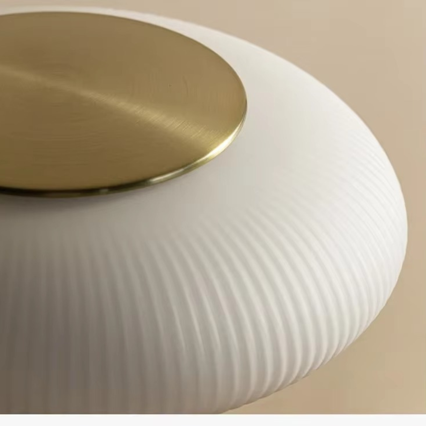 Vintage Glass Table Lamp - Nordic Elegance