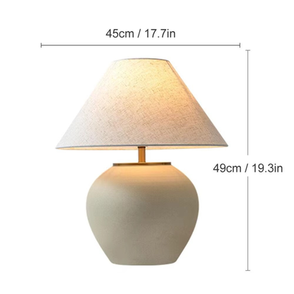Luna Wabi-Sabi Ceramic Table Lamp