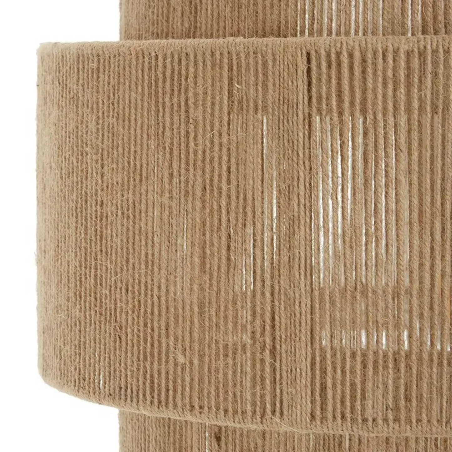 Solea Layered Rattan Pendant Light