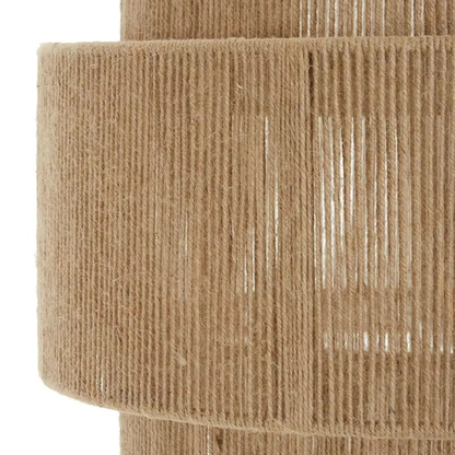 Solea Layered Rattan Pendant Light