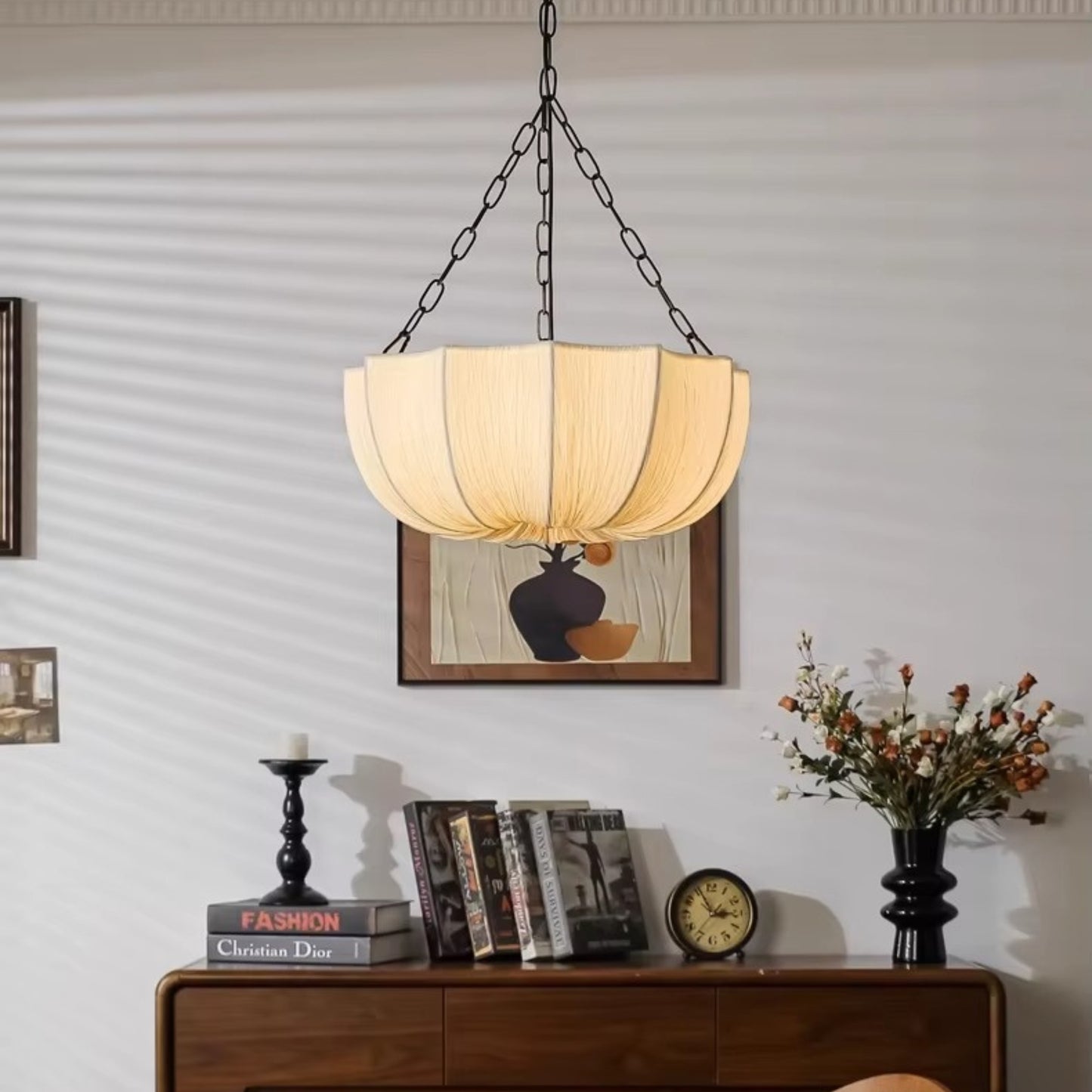 Ori Wabi-Sabi Fabric Pendant Lamp