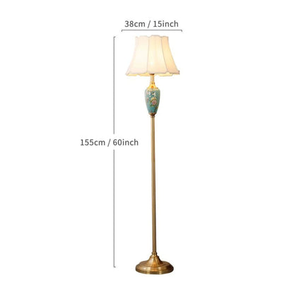 Aurora European Ceramic Floor Lamp