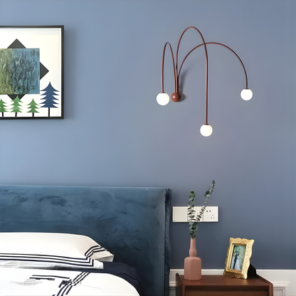Italian Curve Designer Wall Lamp