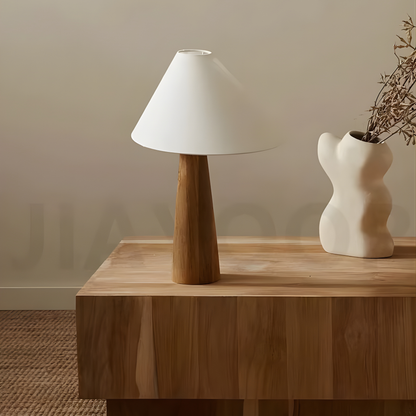 Oslo Oak Cone Floor Lamp