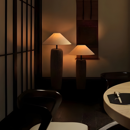 Zen Ceramic Floor Lamp Wabi-Sabi