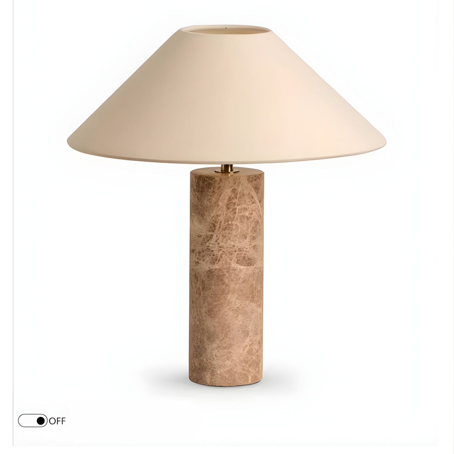 Muse Wabi-Sabi Marble Table Lamp