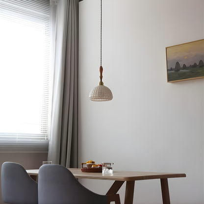 Hana Japanese Ceramic Pendant Light