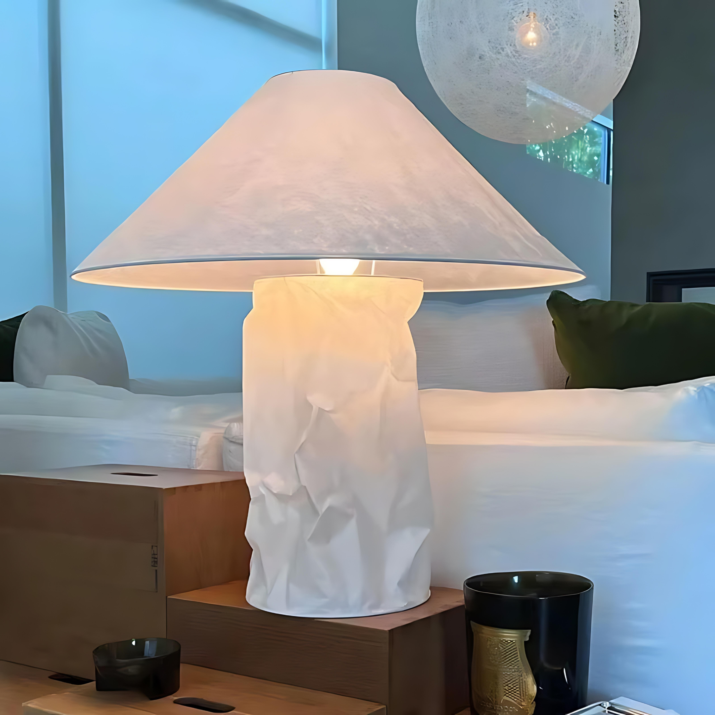 Kyoto Paper Cloud LED Table Lamp