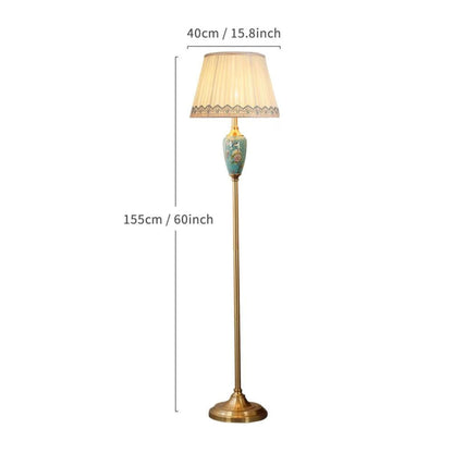 Aurora European Ceramic Floor Lamp