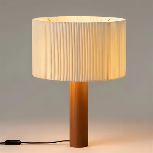 Nara Wabi-Sabi Solid Wood Table Lamp