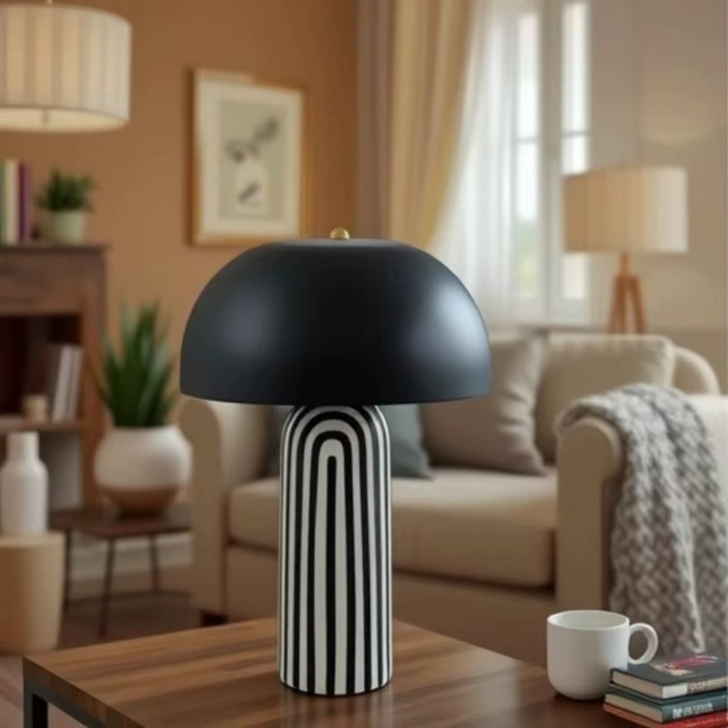 Deco Crest Ceramic Table Lamp