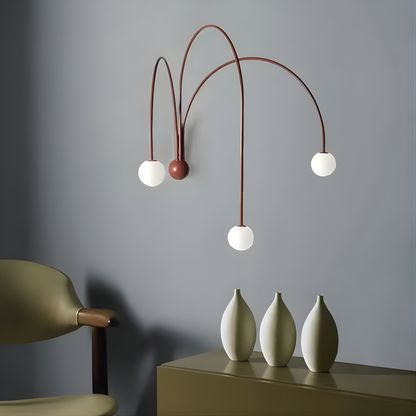 Italian Curve Designer Wall Lamp