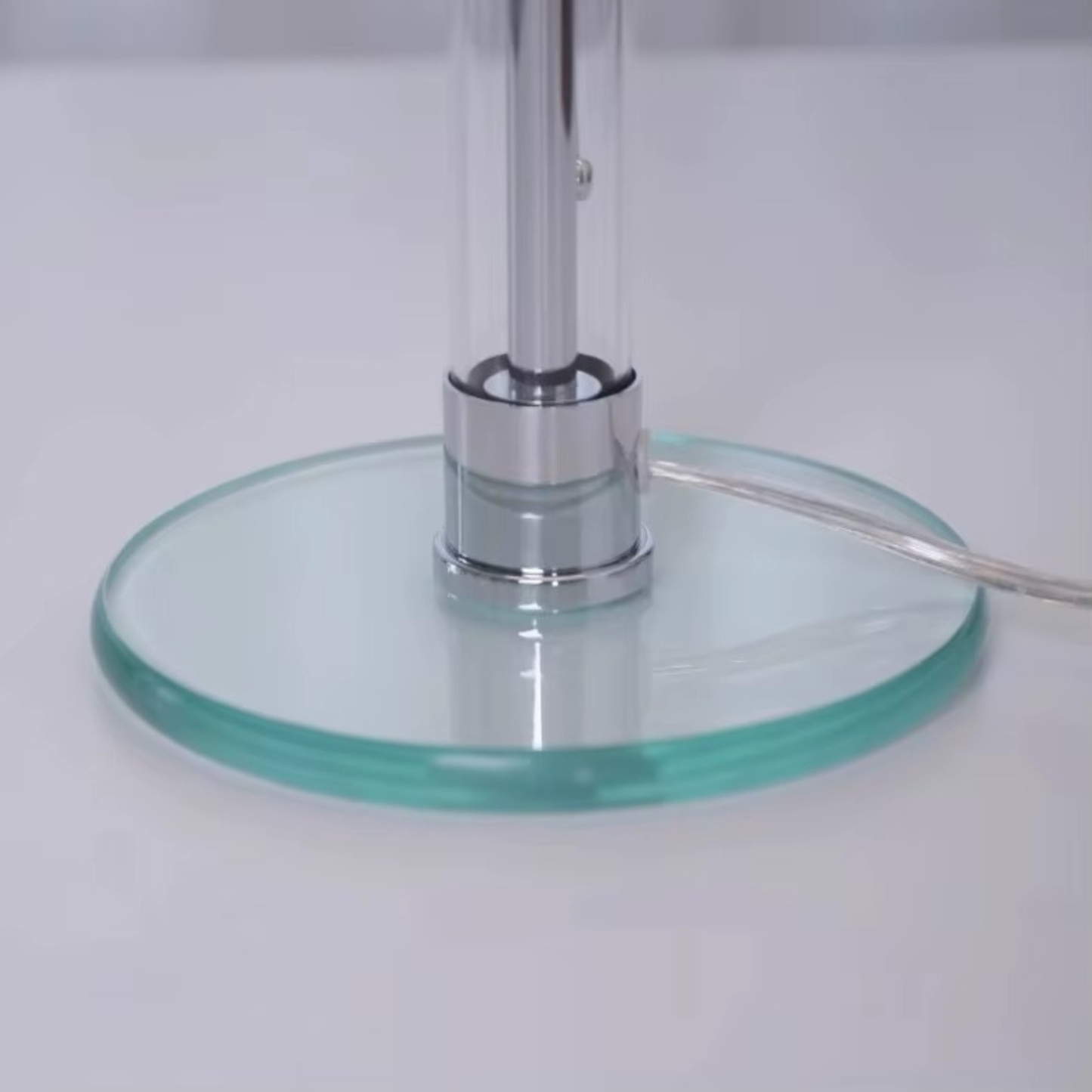 Bauhaus Opal Glass Globe Table Lamp