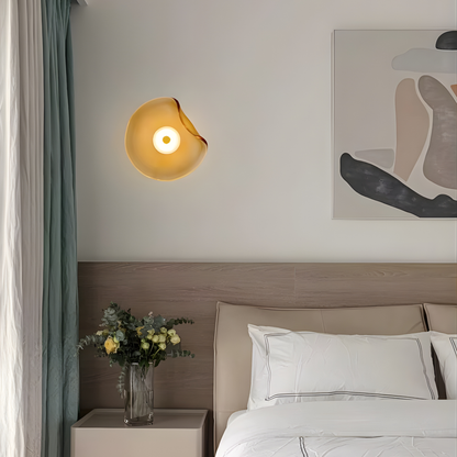 Nordic Organic Glass Wall Light