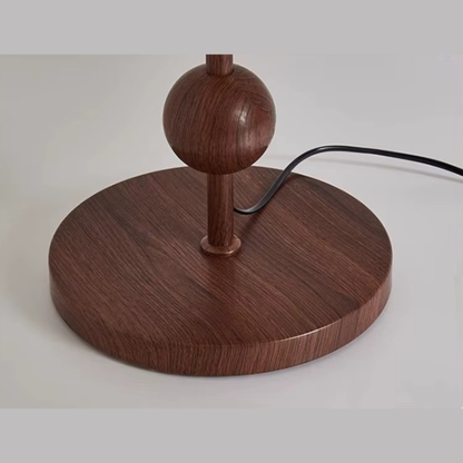 Solenne Vintage Wooden Floor Lamp