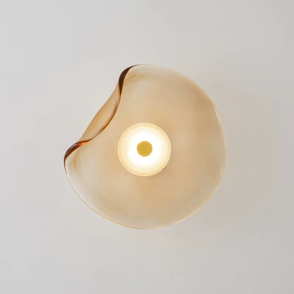 Nordic Organic Glass Wall Light