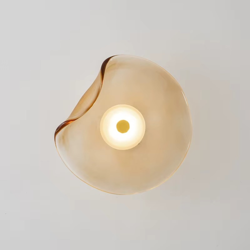 Nordic Organic Glass Wall Light
