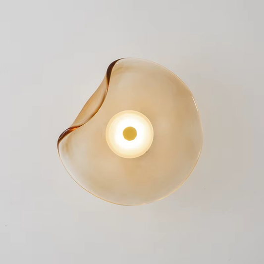 Nordic Organic Glass Wall Light