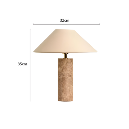 Muse Wabi-Sabi Marble Table Lamp