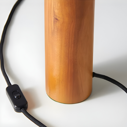 Nara Wabi-Sabi Solid Wood Table Lamp
