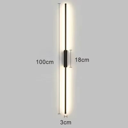 Linear Slim LED Wall Lamp