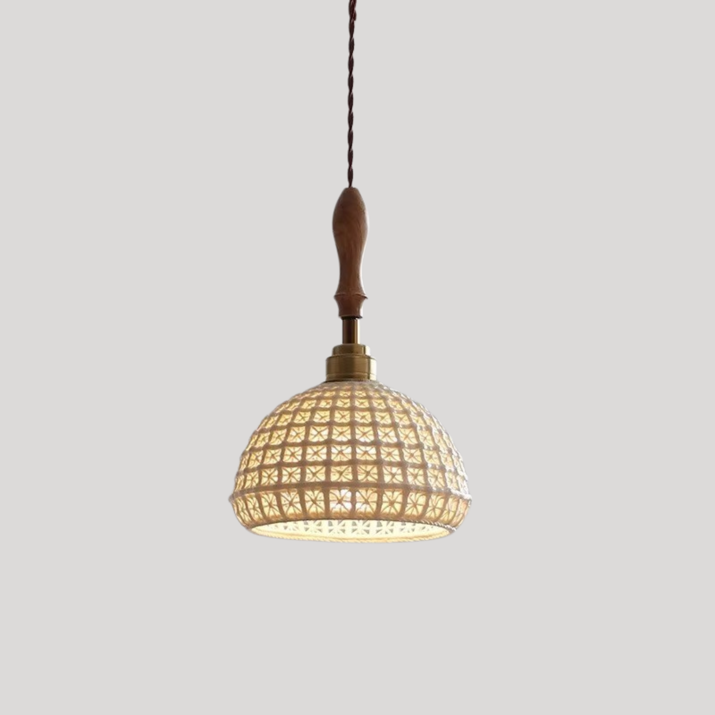 Hana Japanese Ceramic Pendant Light
