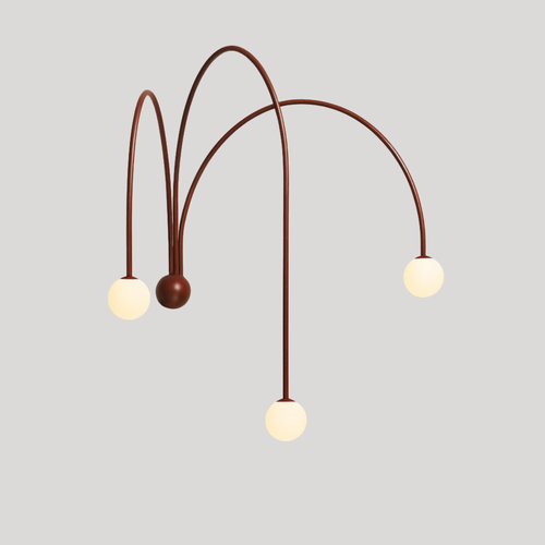 Italian Curve Designer Wall Lamp