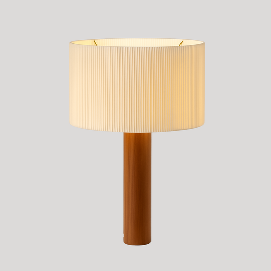 Nara Wabi-Sabi Solid Wood Table Lamp